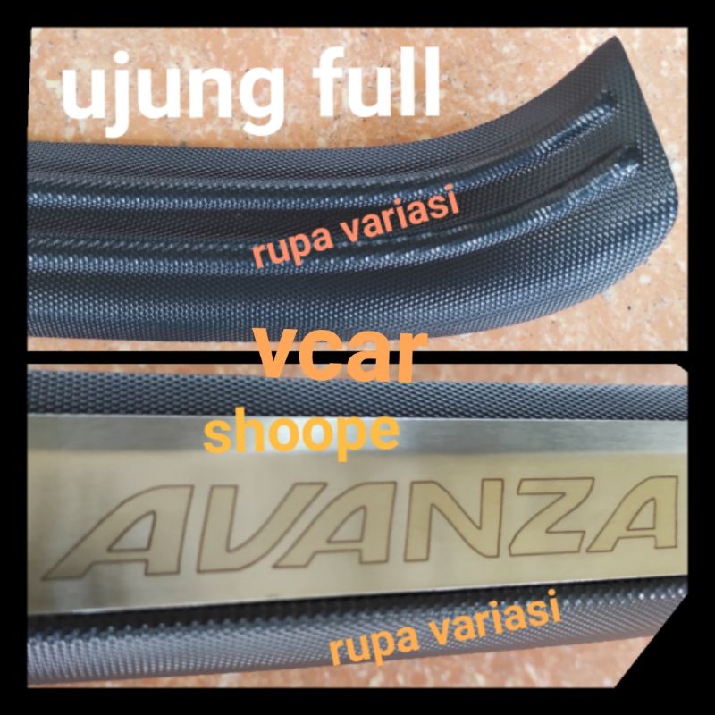 Jual Silplate Sill Plate Pintu Bagasi Belakang Toyota Avanza Sampai