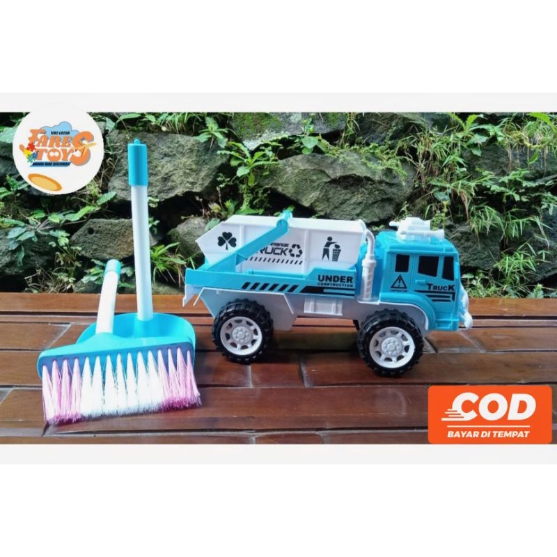 Jual Mobil Truk Bak Sampah Jumbo dan Perlengkapan Kerbirsihan AK 18