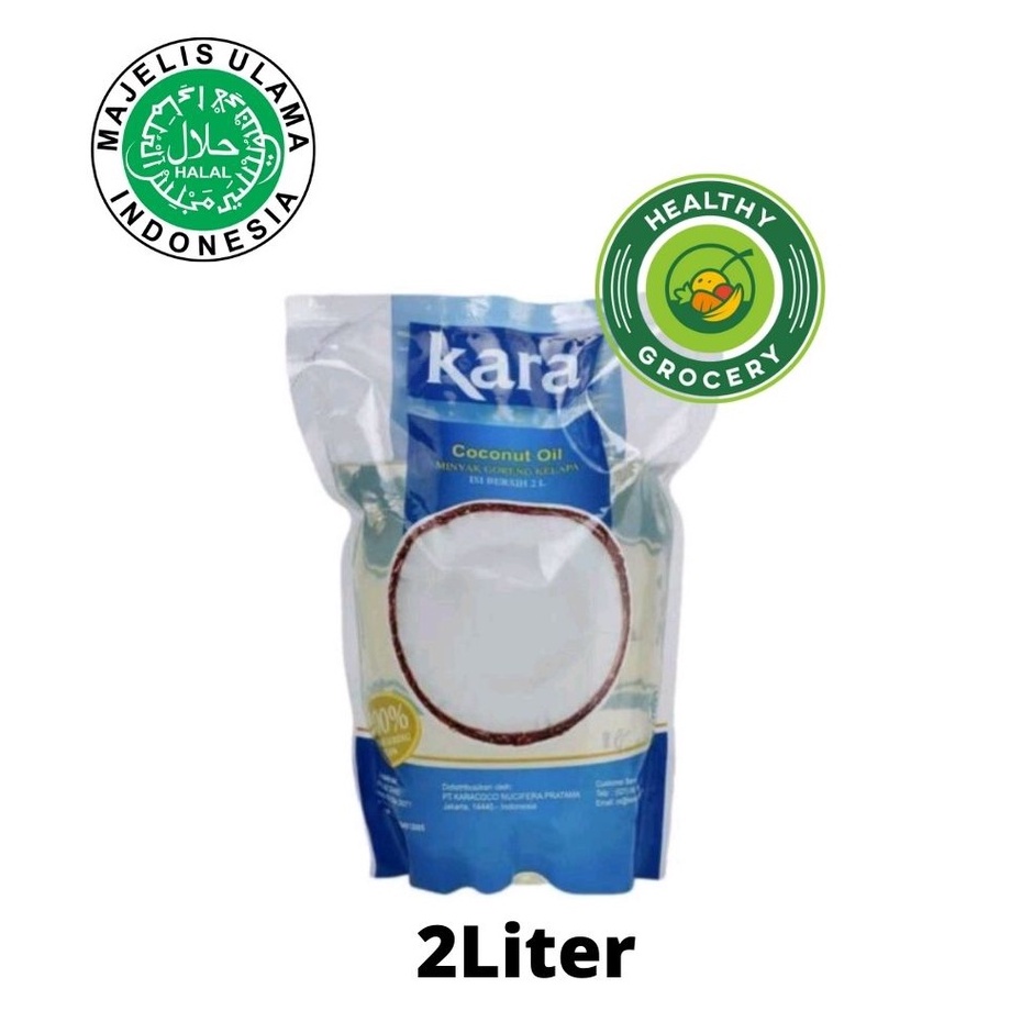 Jual Kara Coconut Cooking Oil 2Liter / Minyak Goreng Kelapa Shopee