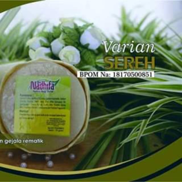 Jual SABUN NADHIFA VARIAN SEREH | Shopee Indonesia