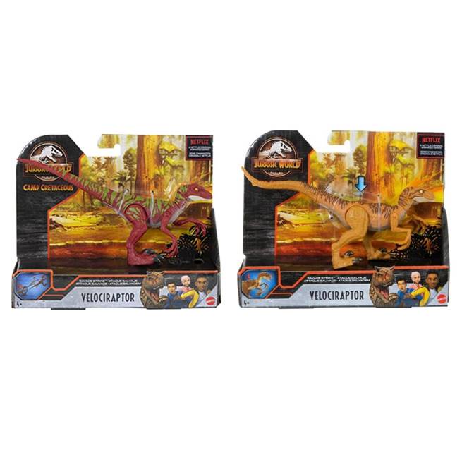 Jual Jurassic World Camp Cretaceous Velociraptor Dinosaur Gcr54 Shopee Indonesia