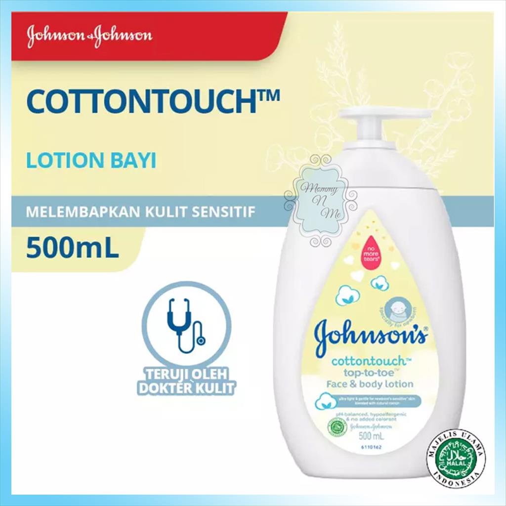 Jual JOHNSONS COTTONTOUCH FACE&BODY BABY LOTION 500ml Shopee Indonesia