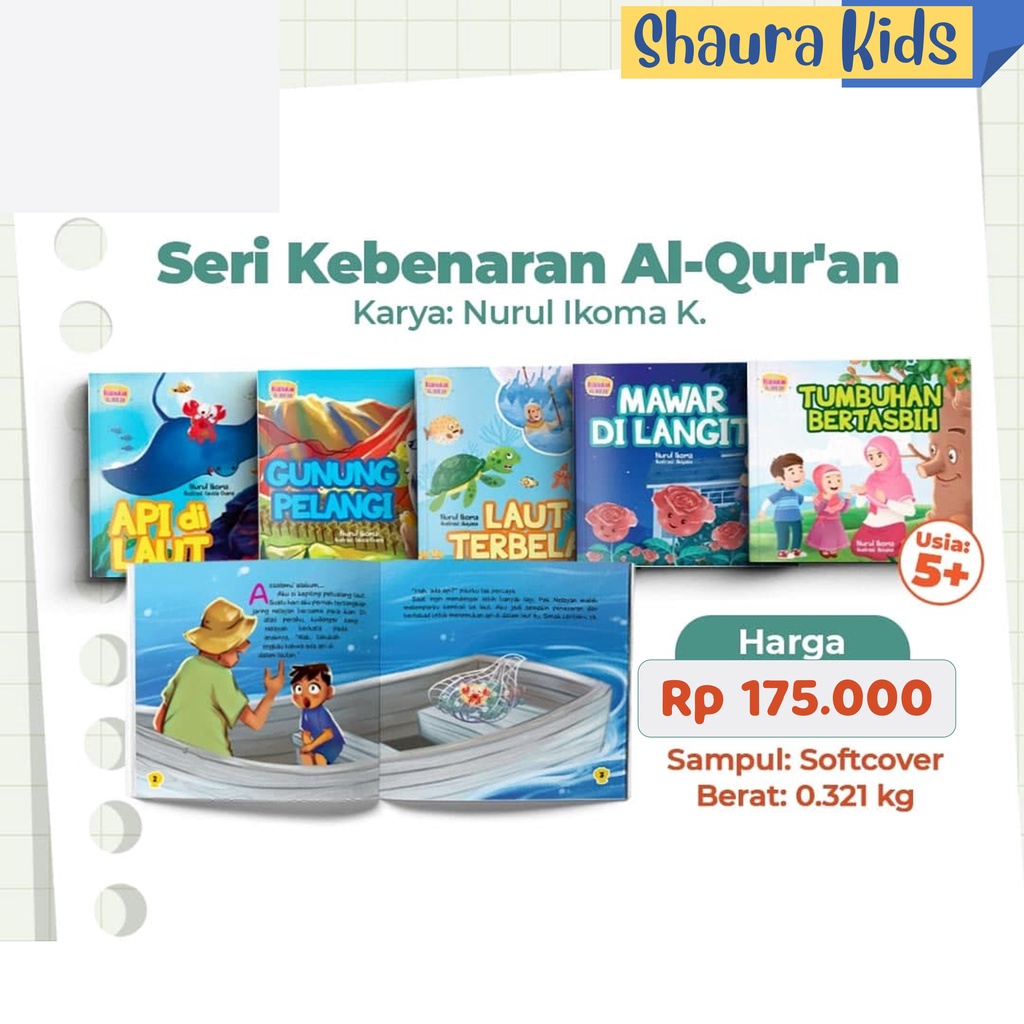 Jual Buku Anak   Seri Kebenaran Al Quran   Api Di Laut | Shopee Indonesia