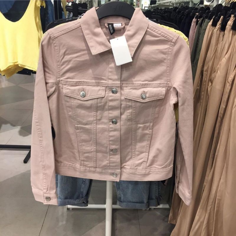 H&m jaket clearance denim