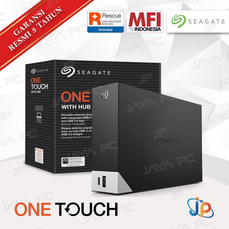 Jual Seagate One Touch Desktop Hub Tb Usb Hdd Hd Harddisk Shopee Indonesia