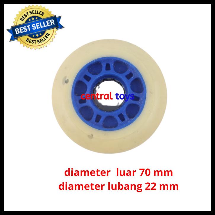 Jual Part Wheel Roda Sepatu Roda Anak 70Mm Led | Shopee Indonesia