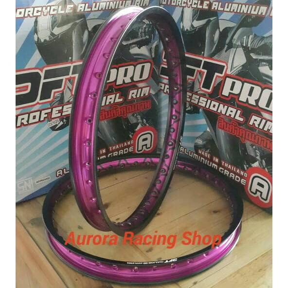 Jual Velg - Rim DFT V Line 17 x 140 Warna Black Violet | Shopee Indonesia