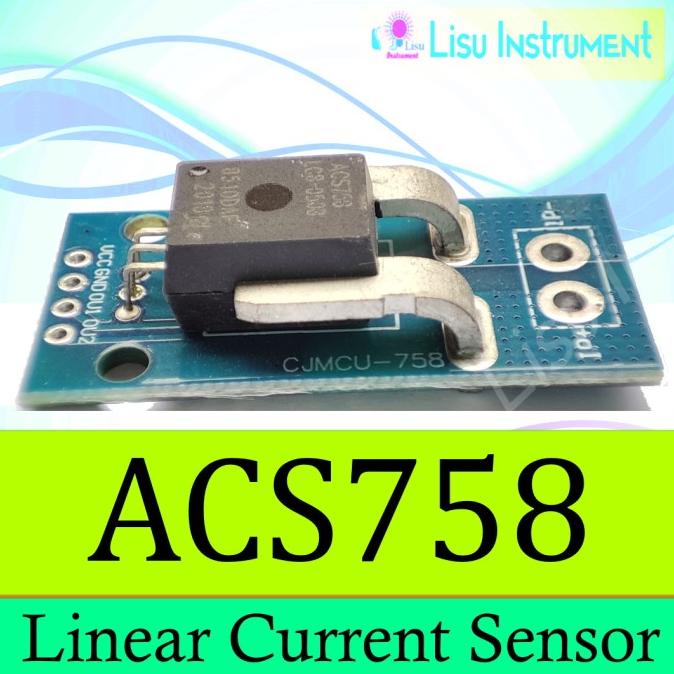 Jual ACS758 ACS758LCB Linear Hall Current Sensor Current Module