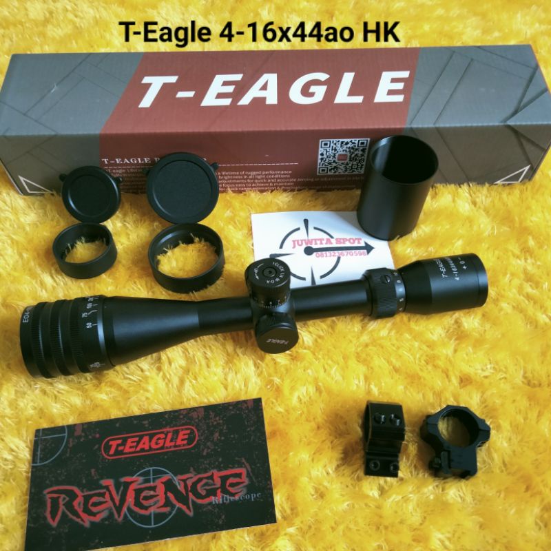 Jual telescope t eagle 4-16x44 HK retikel | Shopee Indonesia