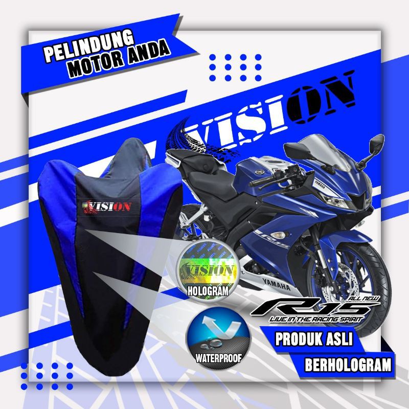 Jual Cover motor sarung motor Yamaha R15 semua tahun kualitas standar ...