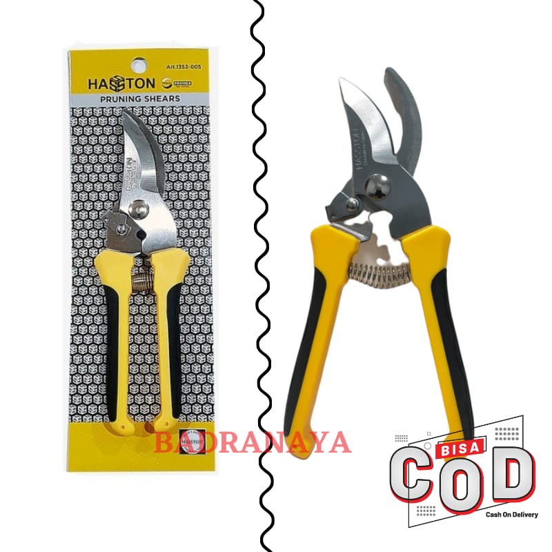 Jual Gunting Dahan Hasston Prohex Ranting Bunga Tanaman Pohon Stainless ...