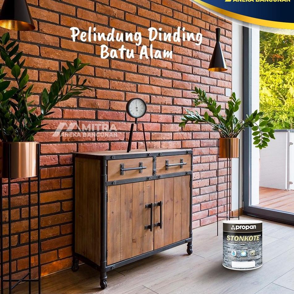 Jual Kejar Obral PROPAN STONKOTE CAT BATA MERAH / COATING BATU ALAM