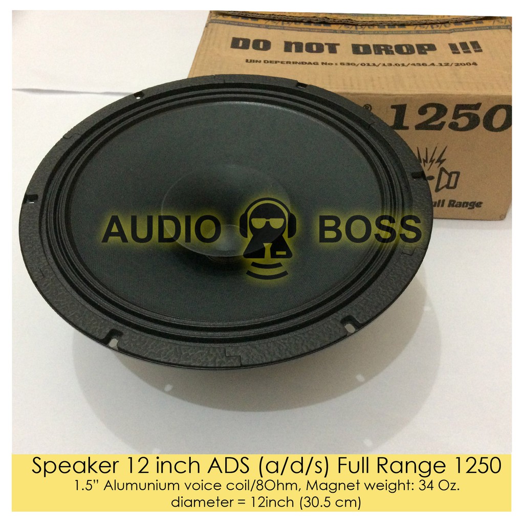 Speaker ads 12 cheap inch full range