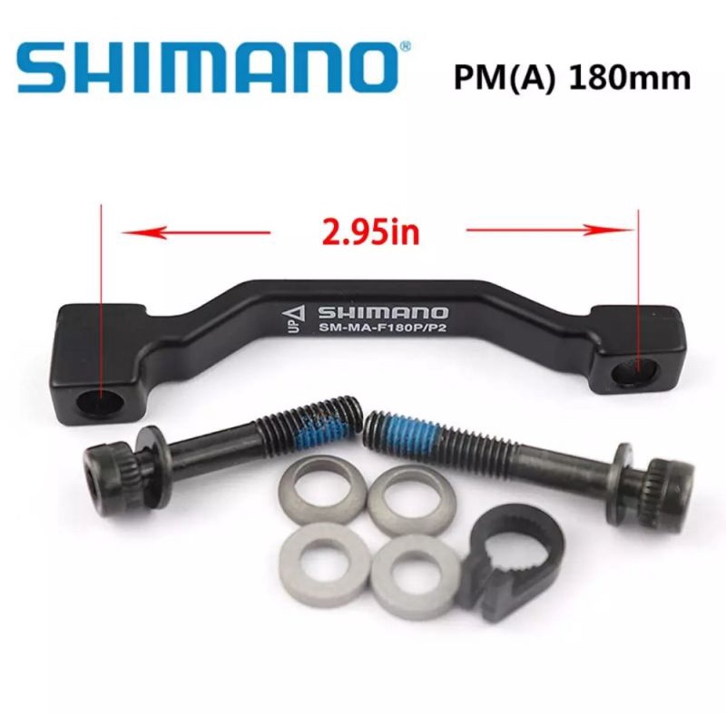 Jual ( SHIMANO 180 PM ) ORIGINAL SHIMANO ADAPTOR ROTOR CALIPER 7 INCH ...