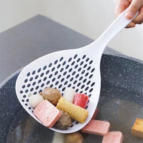 Sendok Sekop Serok Saringan Mie / Tirisan Rebusan Sayuran Makanan Dapur - foto 2