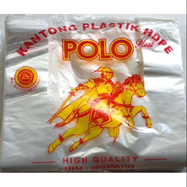 Jual Kantong Plastik Bening Hdpe Merk Polo Shopee Indonesia