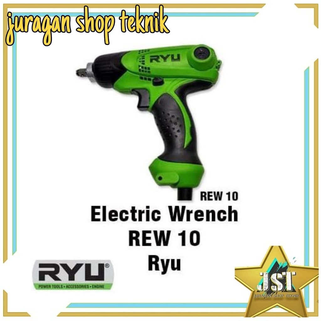 Jual RYU IMPACT WRENCH RYU REW 10 ALAT BUKA BAUT ELEKTRIK LISTRIK ...