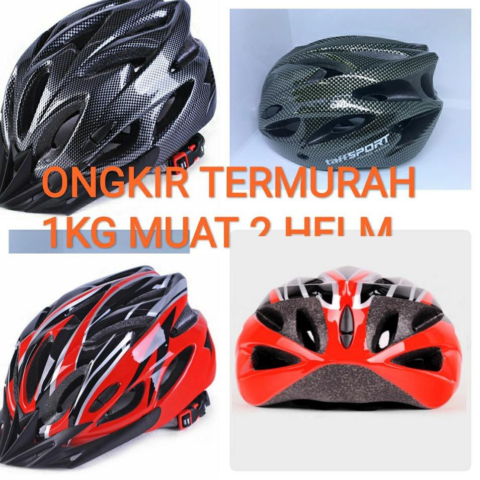 Jual Taffsport Helm Sepeda Visor Road Bike Helmet Eps Foam Pvc Shell