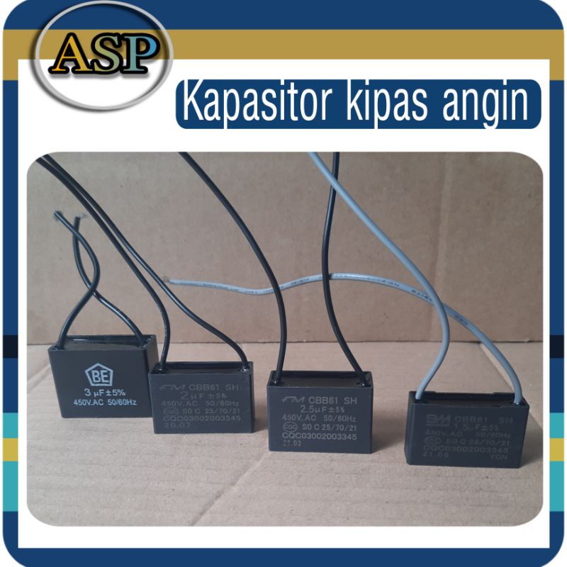 Jual Kapasitor Kipas Angin Shopee Indonesia