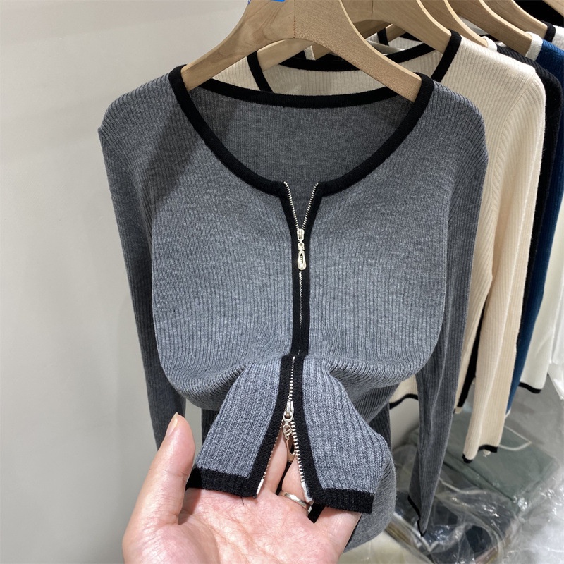 Jual CARDIGAN RAJUT DUO-RESLETING | Shopee Indonesia