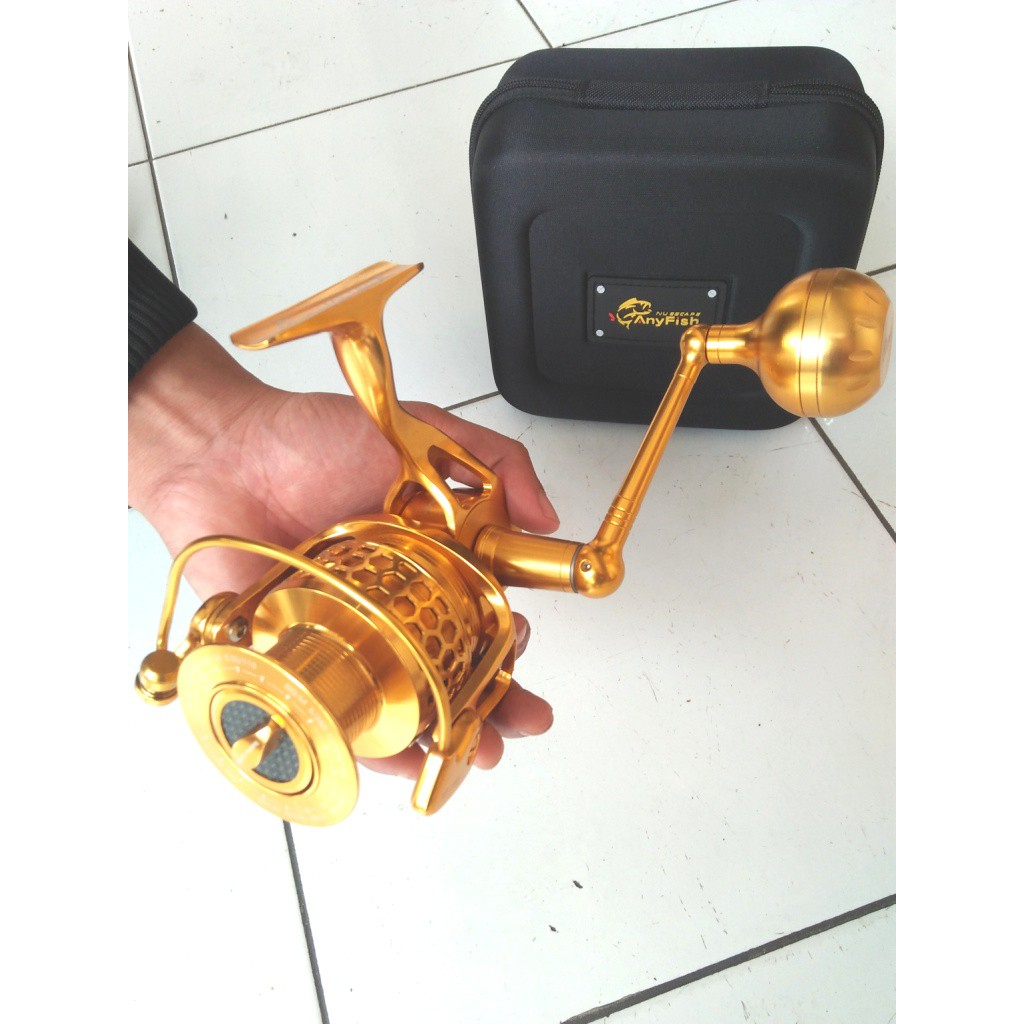 Jual Produk Reel Full Metal Anyfish Termurah dan Terlengkap April