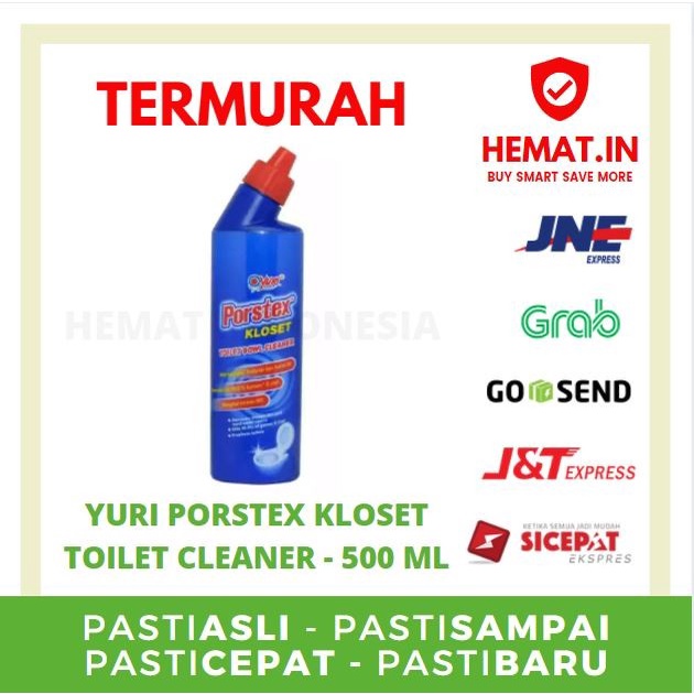 Jual Yuri Porstex Kloset Toilet Cleaner Pembersih Toilet Ml Ml Shopee Indonesia