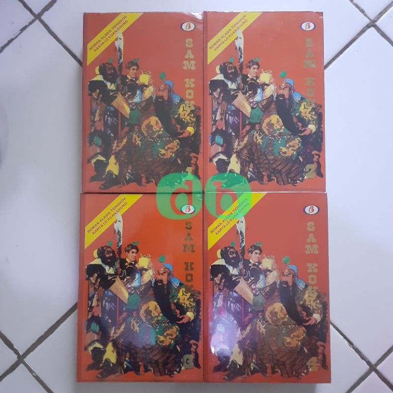 Jual samkok karya lo kuan chung original paket buku roman sam kok ...
