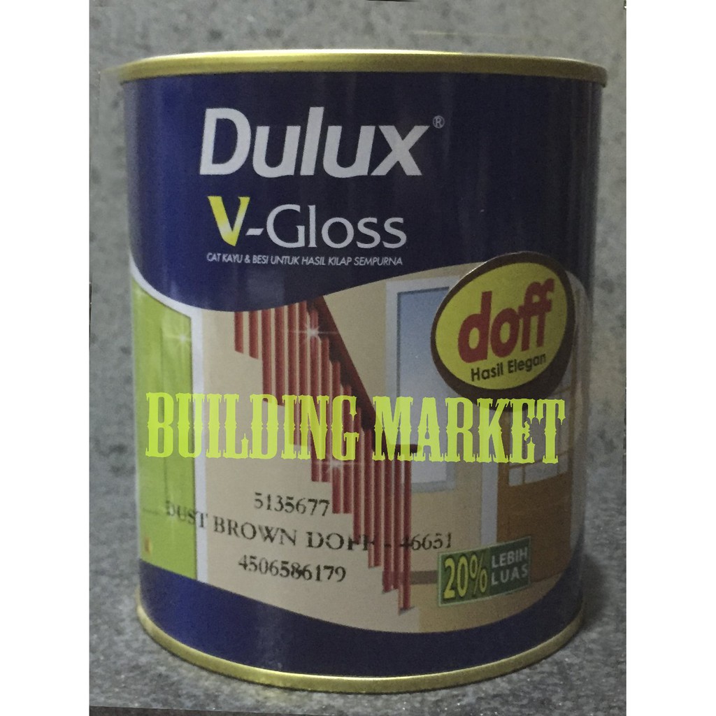 Jual Jual Cat Minyak Kayu Dan Besi Dulux Vdoff 1 Kg Murah Shopee