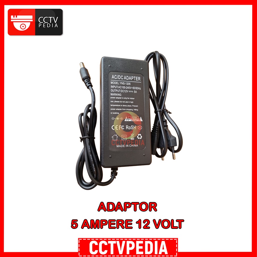 Jual Adaptor 5 Ampere 12 Volt 5A 12V | Shopee Indonesia
