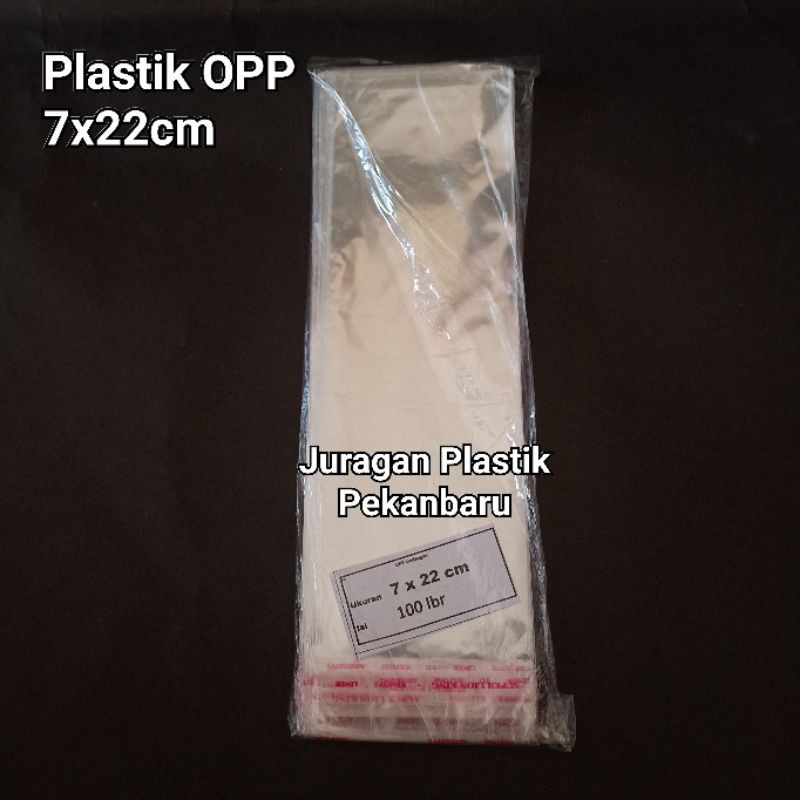 Jual Plastik OPP LEM 7x25 cm isi 100 Lembar / Plastik Seal Souvenir ...