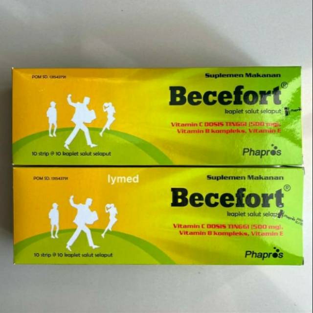 Jual BECEFORT MULTIVITAMIN 25 STRIP (100 TABLETS) | Shopee Indonesia