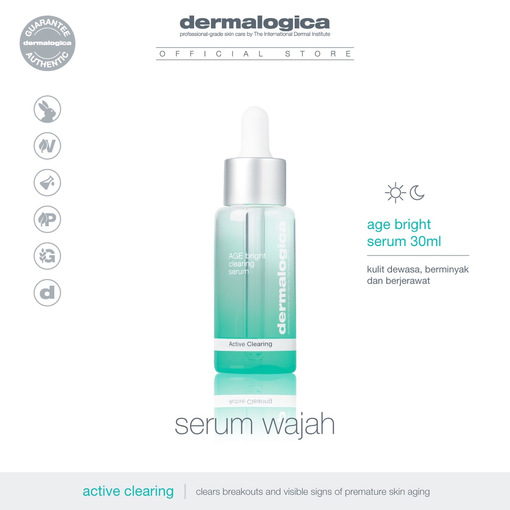Jual DERMALOGICA AGE Bright Serum 30ml - Serum wajah [ Salicylic Aci ...