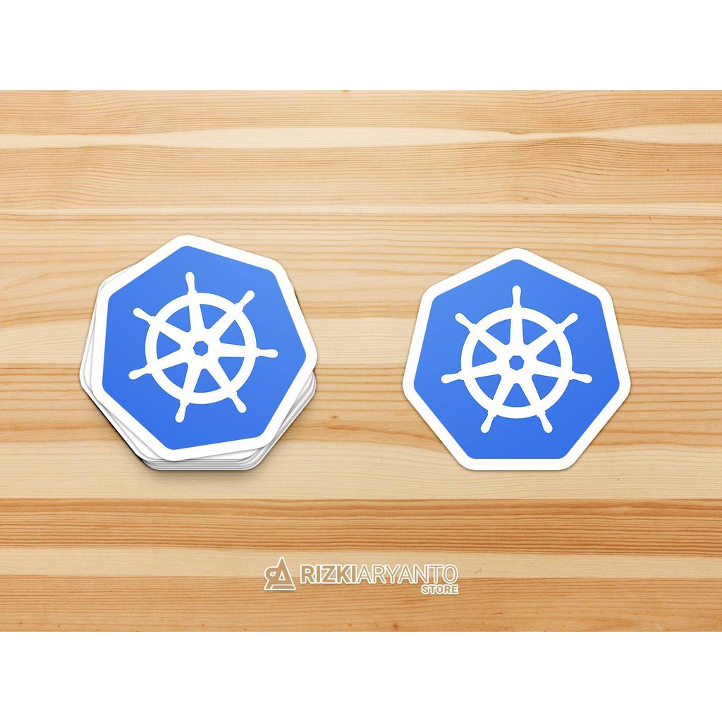 Jual Sticker - Stiker Logo Kubernetes Without Wordmark Untuk PC Laptop ...