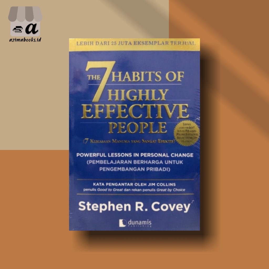 Jual BUKU THE 7 HABITS OF HIGHLY EFFECTIVE PEOPLE PENULIS STEPHEN R ...