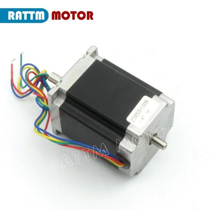 Jual 3 Axis Cnc Controller Kit Nema 23 Stepper Motor 76Mm (Dual ...
