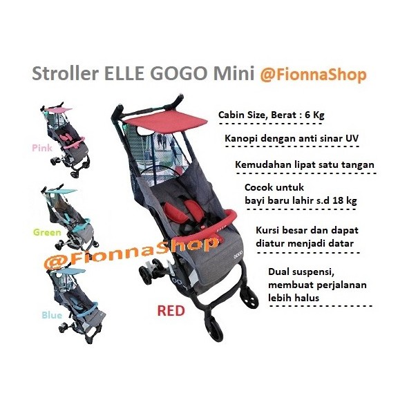 Elle gogo mini store stroller