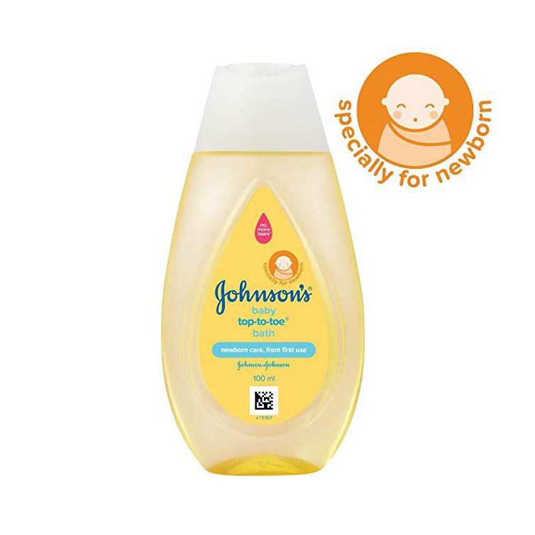 Jual Johnson's ToptoToe Hair & Body Baby Bath 100ml / 200ml Shopee