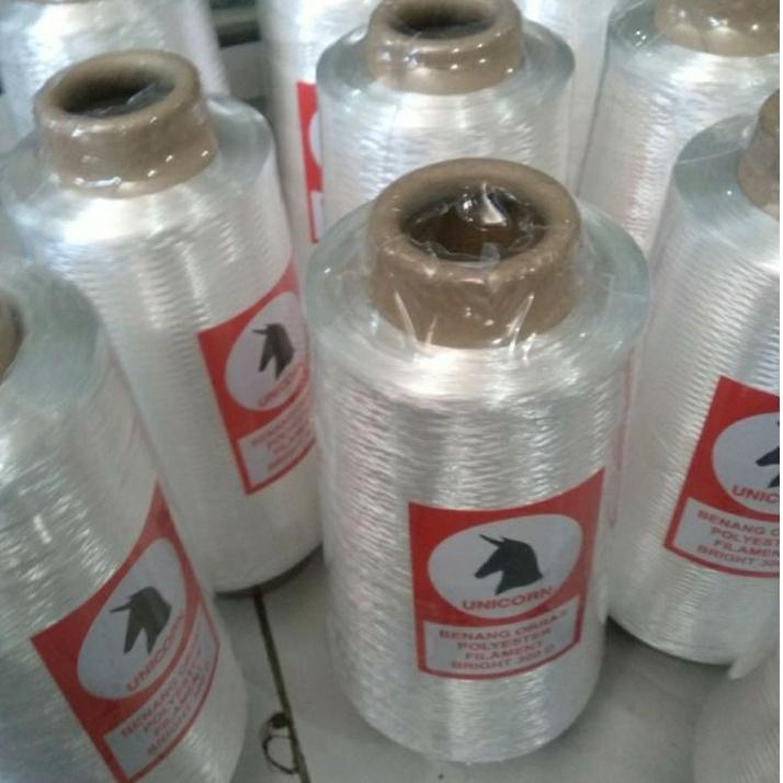 Jual Penjualan Ekonomis Benang gilap benang obras gilap unicorn per rol ...