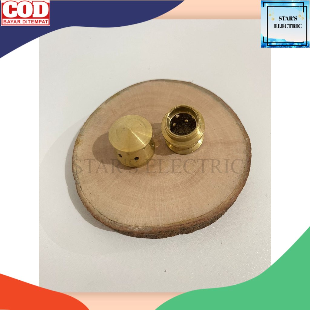 Jual Burner Api kecil kompor Gas Rinai Kuningan model Baru/ Api kecil ...