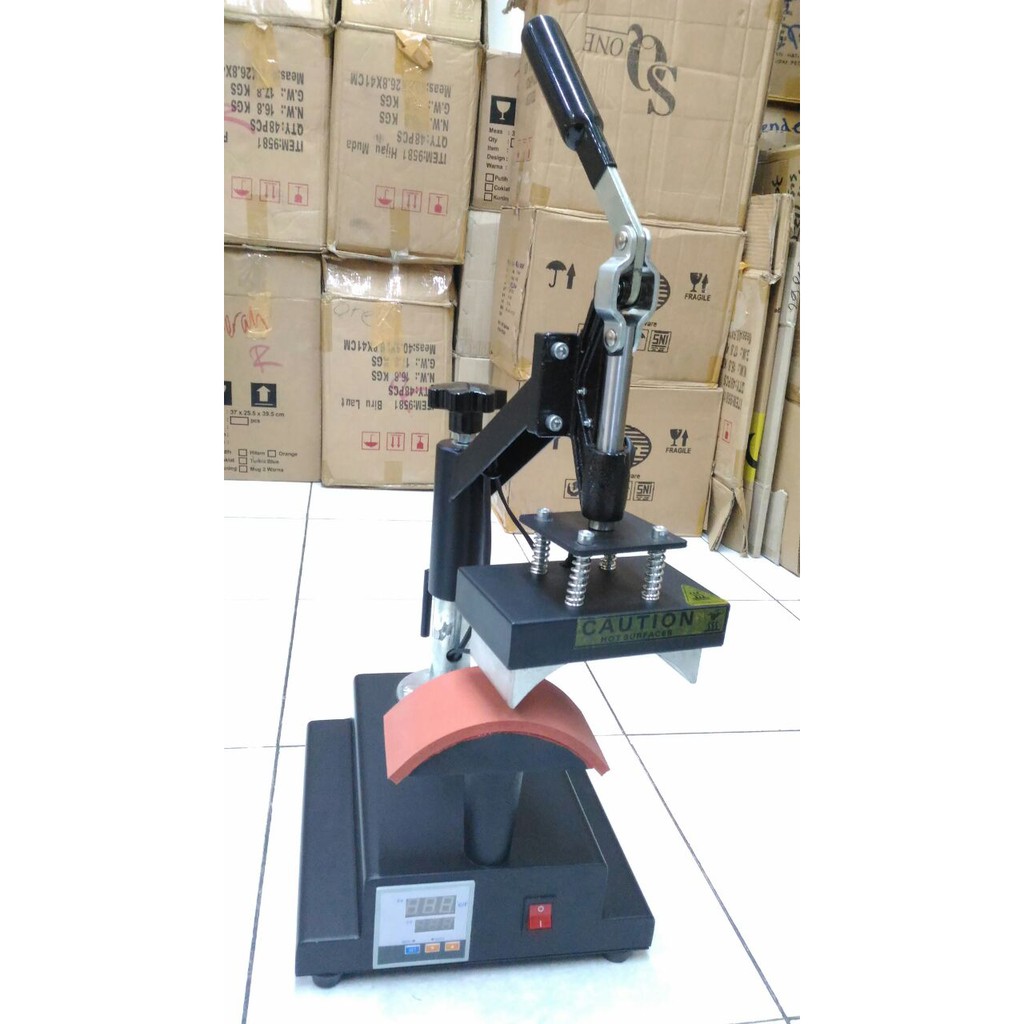 Jual Mesin Press Topi Standard | Mesin Press Khusus Topi Model Standar ...