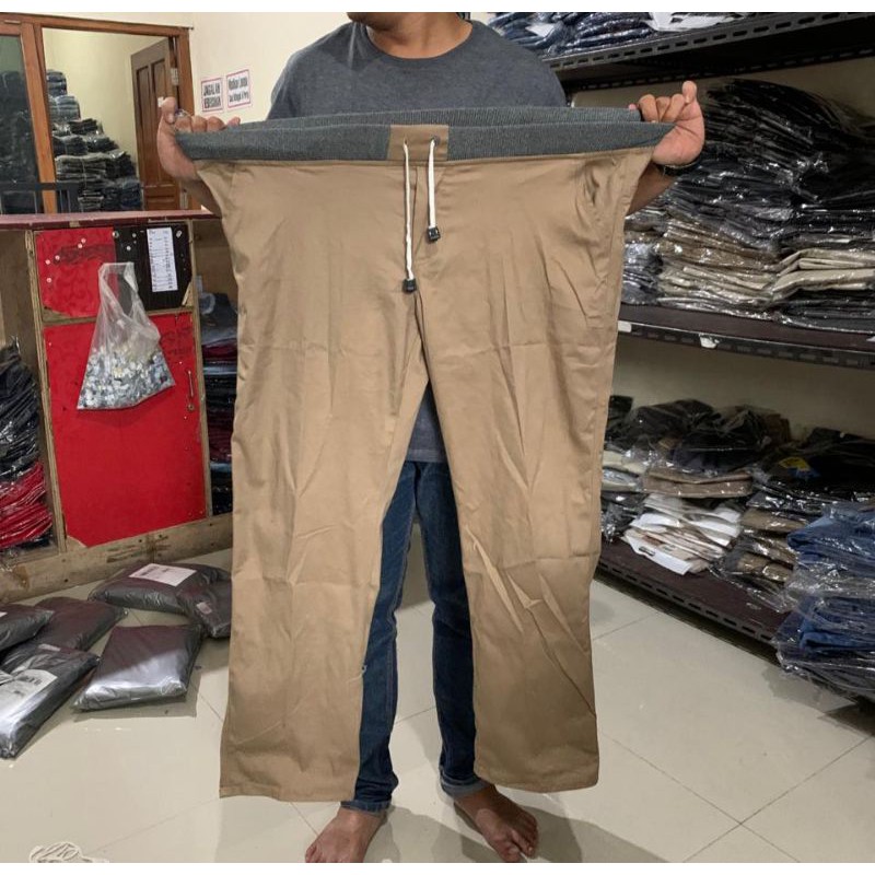 Jual CHINOS PANJANG JUMBO 39-44 | Shopee Indonesia
