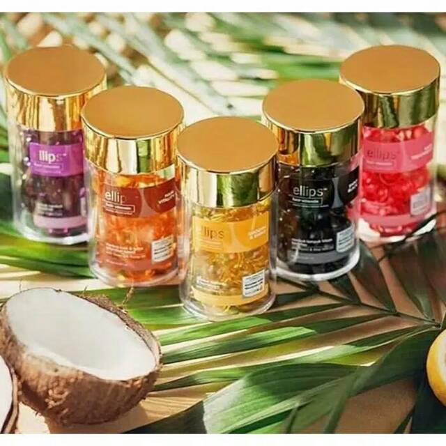 Jual Elips ellips vitamin rambut botol isi 50 | Shopee Indonesia