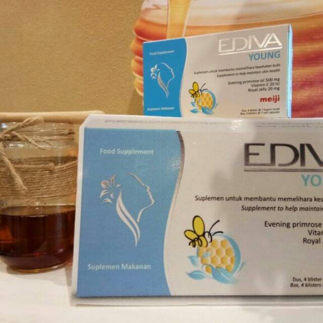 Jual EDIVA YOUNG BUY 1 FREE 1 @1 Box isi 28 Capsul ORIGINAL | Shopee ...