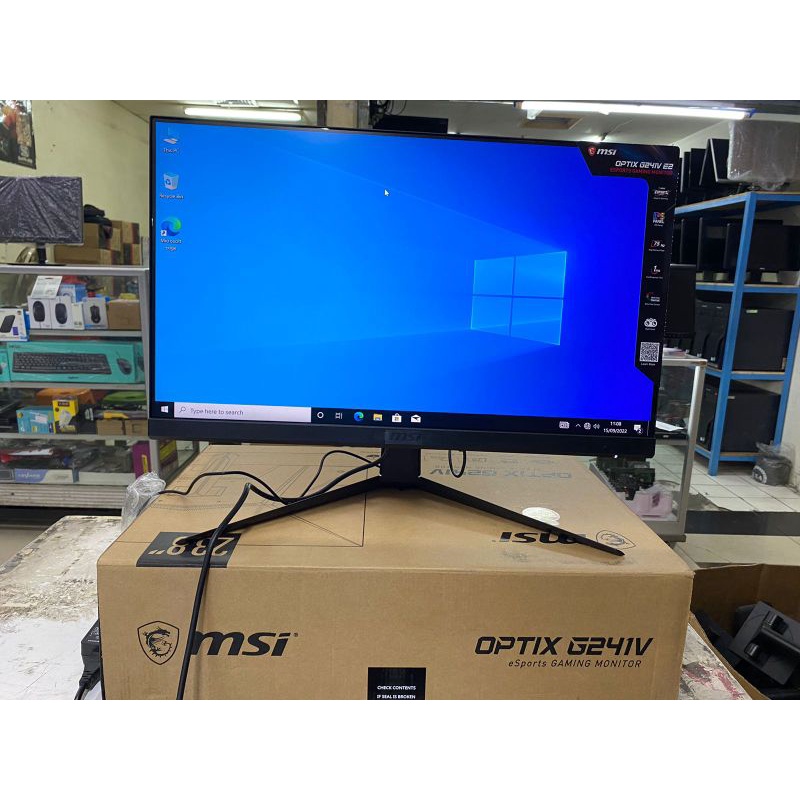 Jual MONITOR MSI FULL HD IPS 23'8 INCH RESOLUSI 1920X1080 LENGKAP DUS ...