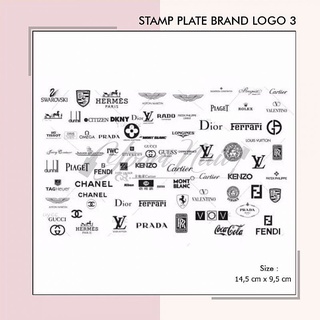 Jual LUXURY NAIL STAMP BEST SELLER / NAIL STAMP PLATE BESI