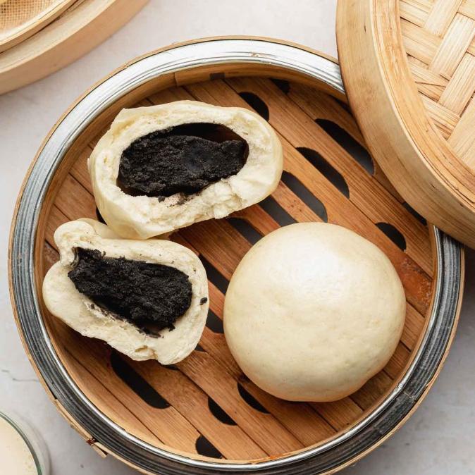Jual FILLING TAUSA WIJEN HITAM BLACK SESAME PASTE ISIAN MOONCAKE ROTI 1 ...