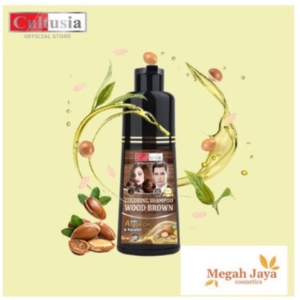 1PC CULTUSIA SHAMPOO ORIGINAL BROWN 160ML @MJ