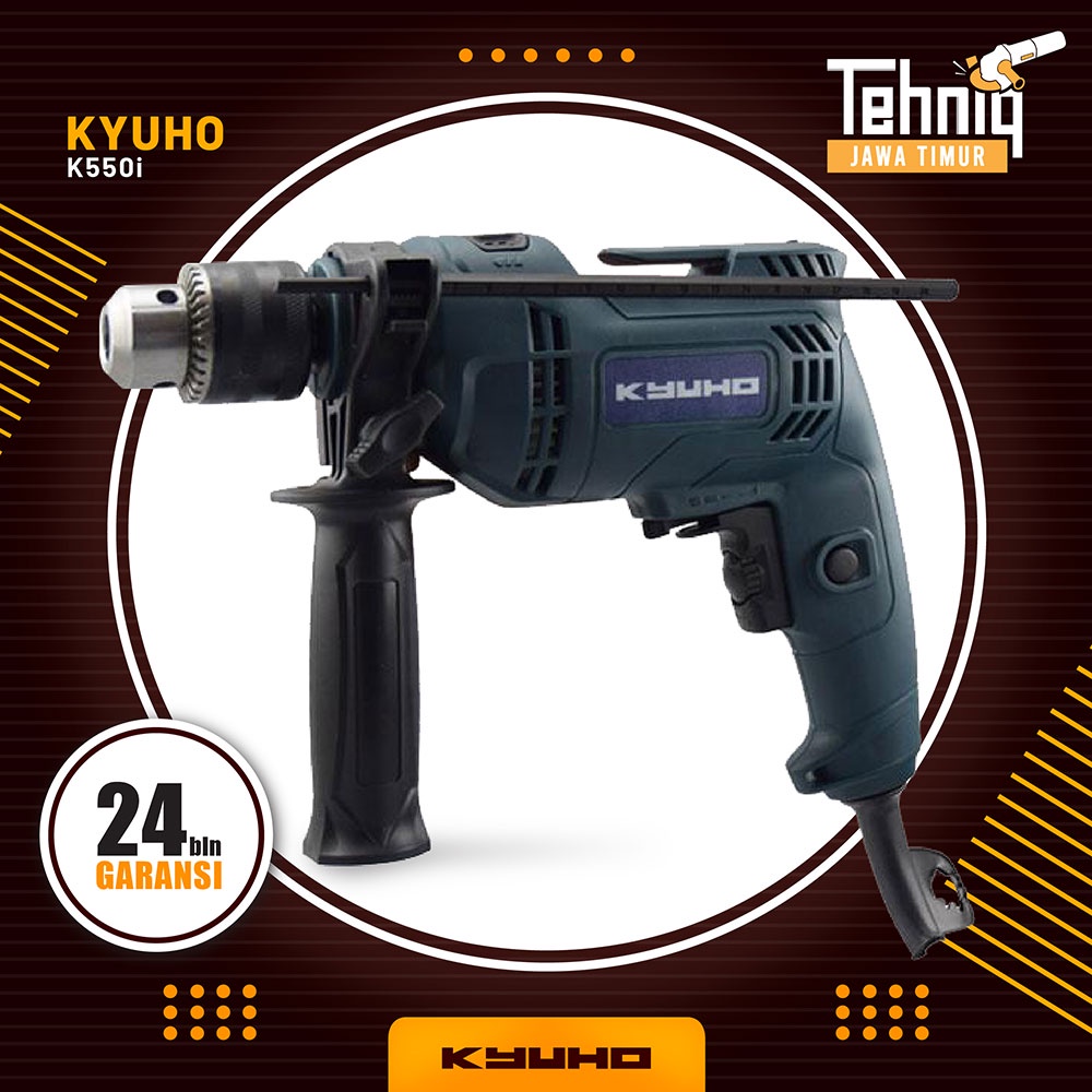 Jual Mesin Bor Beton Tembok Dinding Kyuho K550i Impact Drill 13 Mm Shopee Indonesia 0402