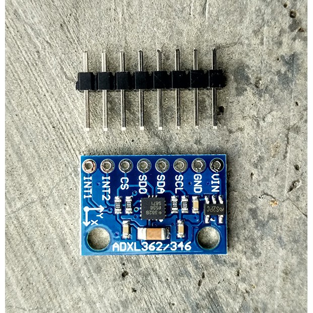 Jual GY-362 ADXL362 3 Axis Acceleration Sensor Module SPI Interface ...