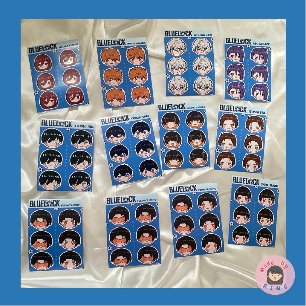 Jual BLUE LOCK STICKER | Shopee Indonesia